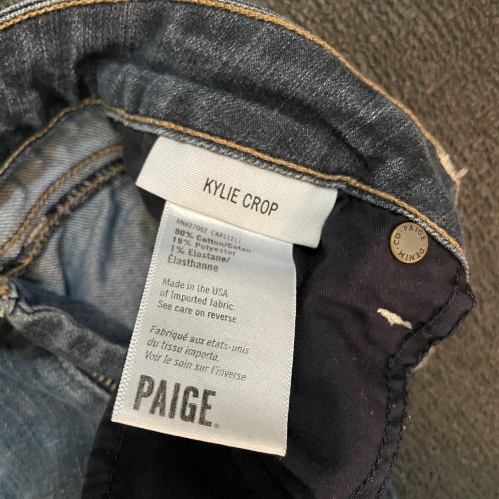 Paige Denim Kylie Crop Jeans size 27